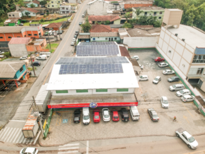 Energia Solar em Blumenau, na empresa Peka Supermercados