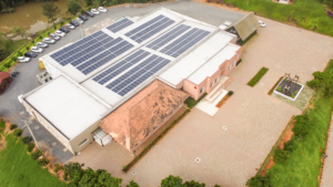 Energia Solar em Pomerode, na empresa Nugali Chocolates