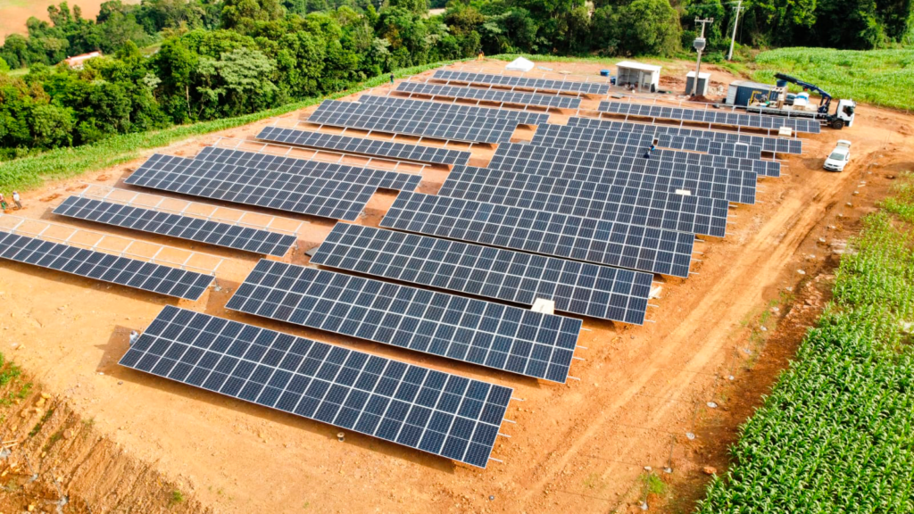 Energia Solar em São Lourenço do Oeste, em usina para investimento
