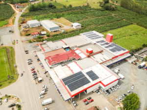 Energia Solar em Luiz Alves, na empresa Atacado Nilo Goedert